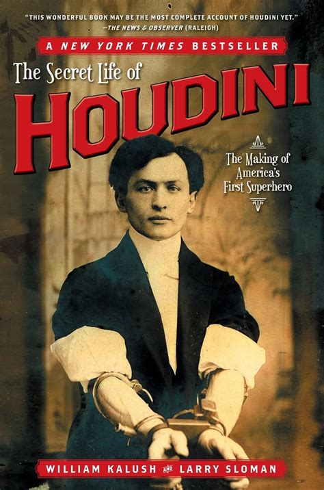 The enchanted story of the magic maestro houdini